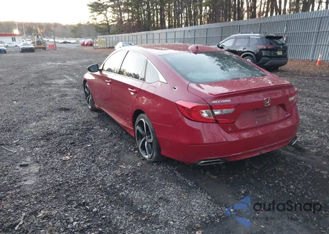 2018 Honda Accord Sport from USA, damaged, VIN 1HGCV1F39JA160123